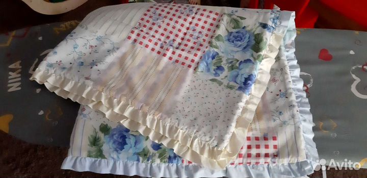 Легкое синтепоновое одеялко на выписку/в кроватку