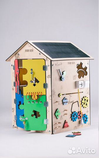 Бизиборд домик огромный 70см