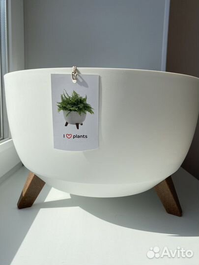 Кашпо для цветов напольное на ножках 21 литр