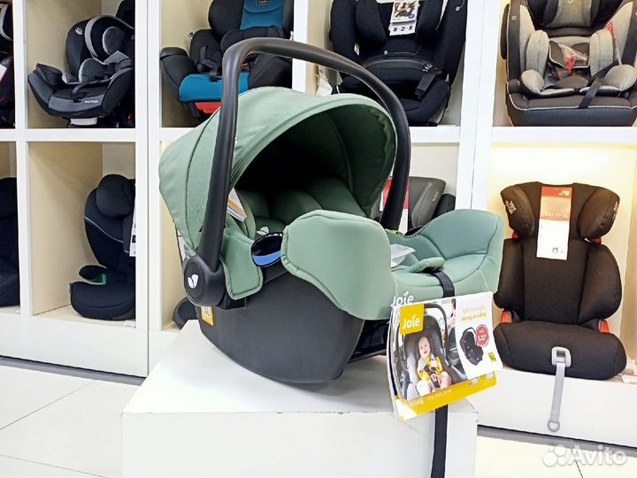 Автолюлька 0-13кг Joie I-Snug Зеленый