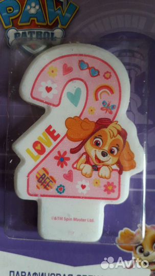 Свечи в торт