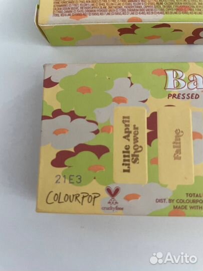 Палетка теней Colorpop Bambi Disney Оригинал