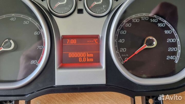 Панель приборов ford focus 2 рестайлинг с dash+