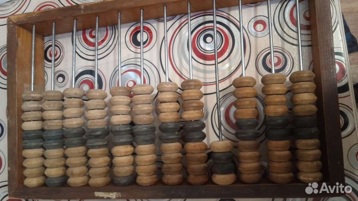 Счёты деревянные СССР