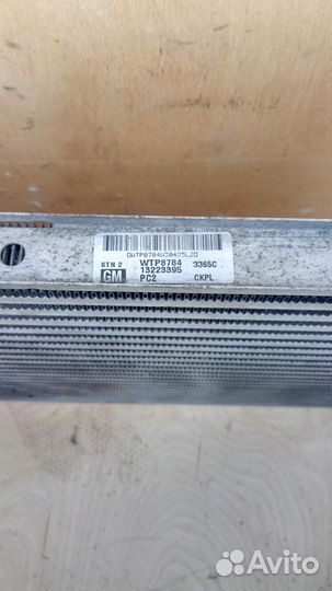 Интеркулер z19dth z19dtj на Опель Зафира Б