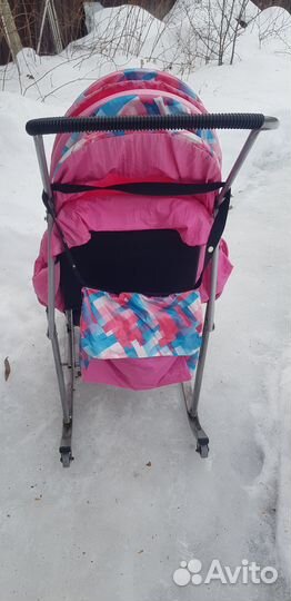 Коляска санки