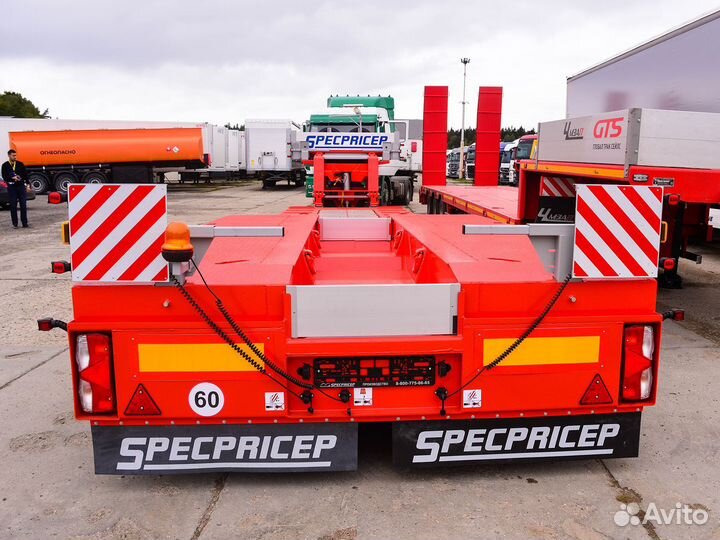 Полуприцеп трал (тяжеловоз) Specpricep 9942D3, 2024