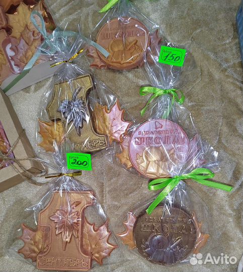Шоколад ручной работы на 1 сентября