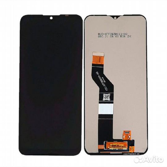 Дисплей для Nokia 1.4 TA-1322 черный OEM