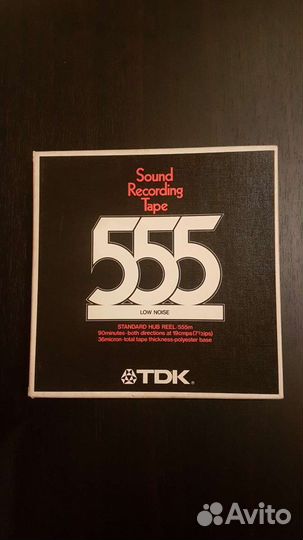 Катушки с магнитной лентой Sony, TDK, Fuji