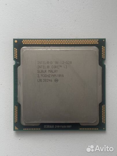 Процессор intel core i3 530
