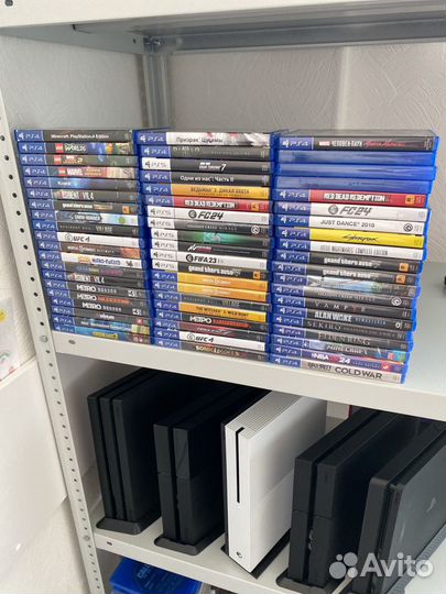 Sony playstation 4 fat с играми