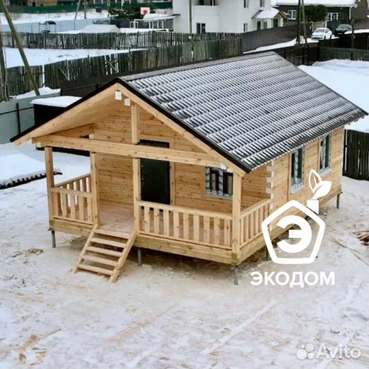 Строительство домов из бруса под ключ