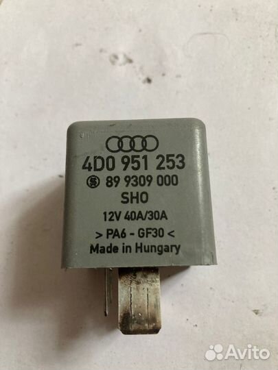 Реле 372 skoda audi volkswagen