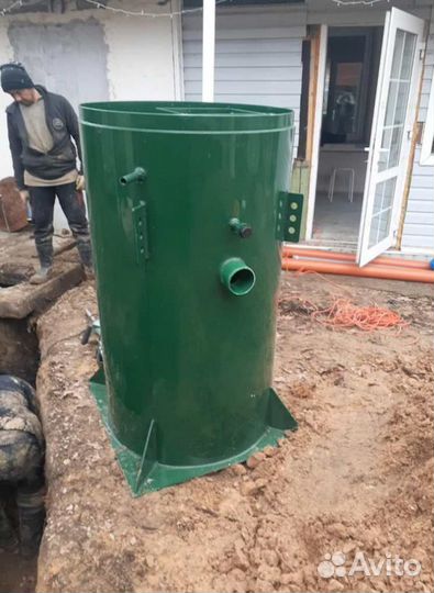 Септик для дома. Монтаж под ключ за 1 день