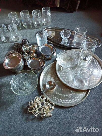 Набор столовой посуды бу