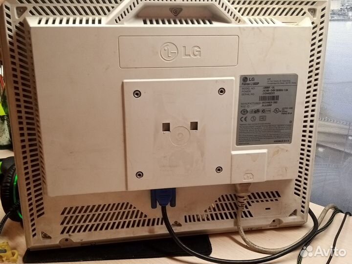 Монитор lg flatron L1800P на запчати