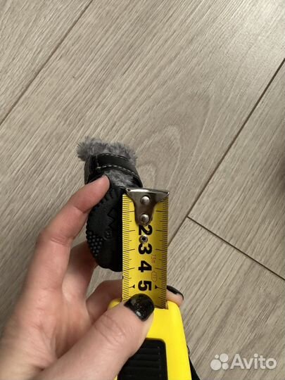 Зимний комбинезон для собаки, ботинки