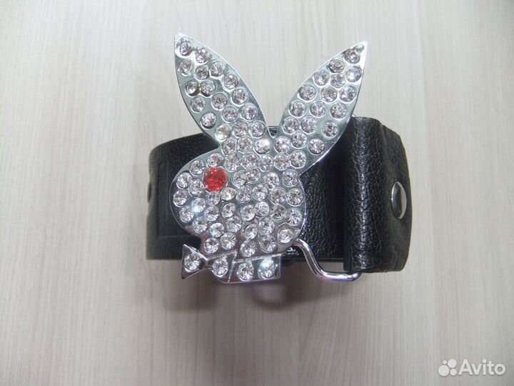 Ремень женский нат. кожа playboy