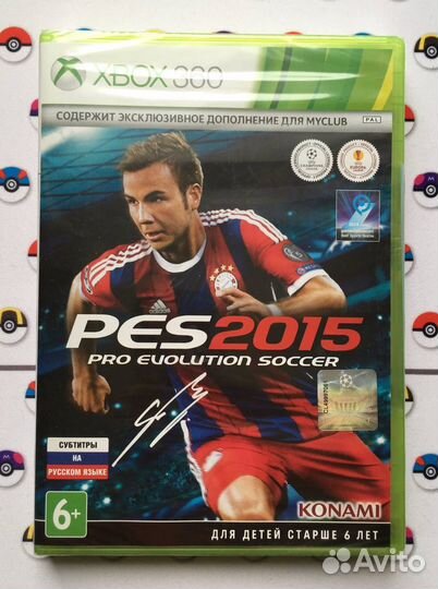 Pro Evolution Soccer 2015 Xbox 360 Новая Видеоигра