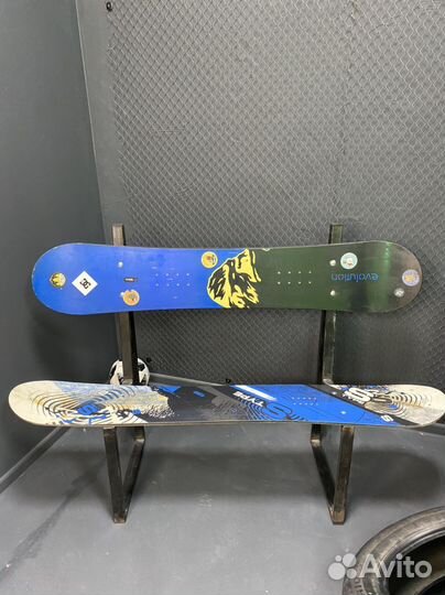 Лавочка дизайнерская сноуборд