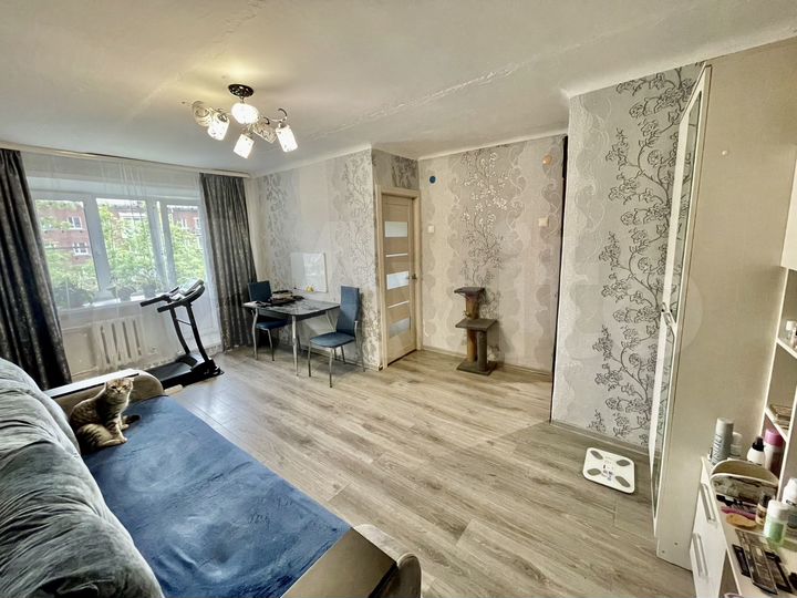 2-к. квартира, 46,4 м², 4/5 эт.