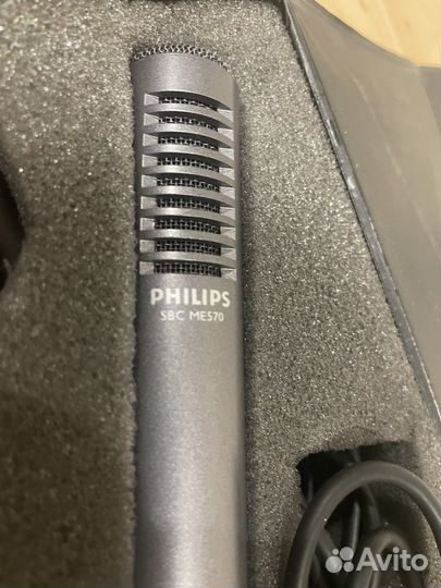 Электретный микрофон philips sbc me 570