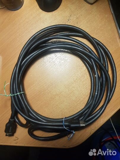 Кабель hdmi 5 м + 1,5 м