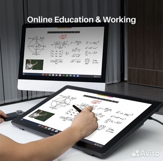 Граф. Планшет Huion Kamvas 24
