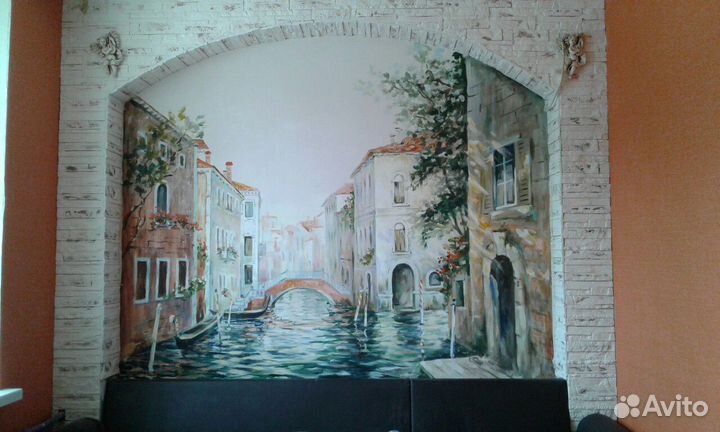 Роспись стен, живопись, декор, картины