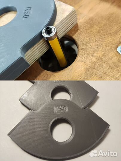 Радиусные шаблоны для фрезера