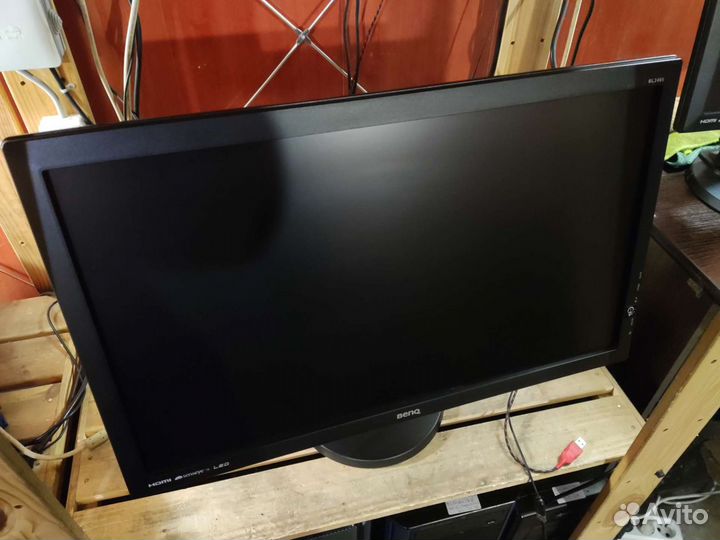 60 ЖК мониторов 24 дюйма benq bl2405ht/Hdmi/2м.с