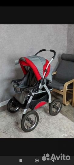 Коляска 3 в 1 бу
