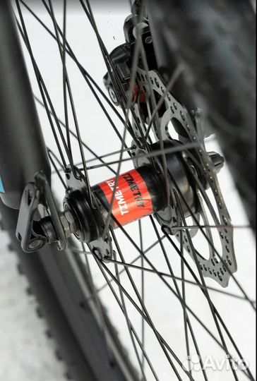 Велосипед горный timetry TT322 черно-фиолетовый