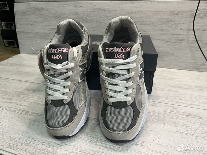 Кроссовки new balance 990 серые