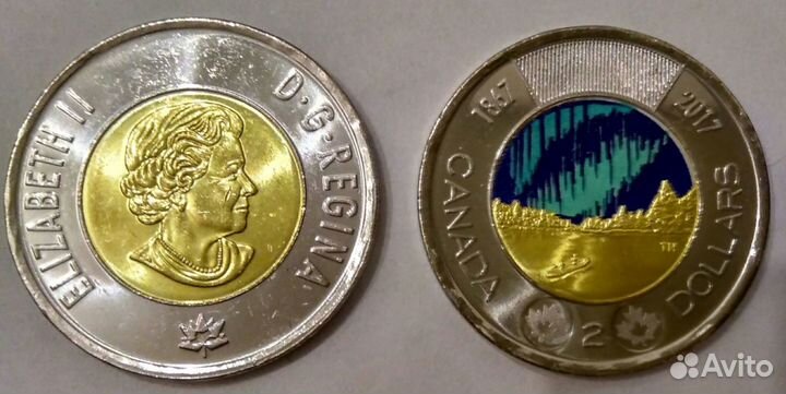 Юбилейные монеты Канады