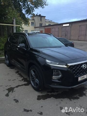 Hyundai Santa Fe 2.2 AT, 2019, 45 500 км