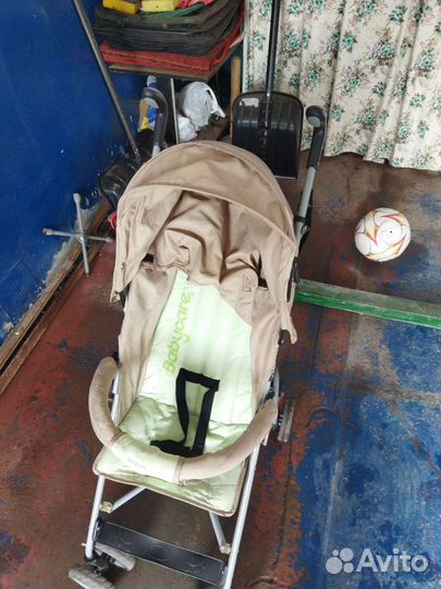 Коляска прогулочная трость бу