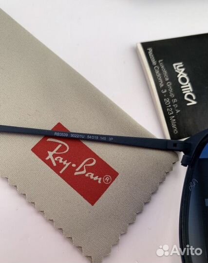 Очки Ray ban Erika metal поляризационные Polaroid