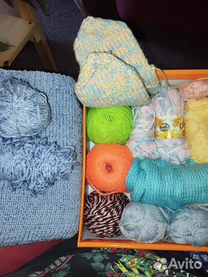 Пряжа пакетом