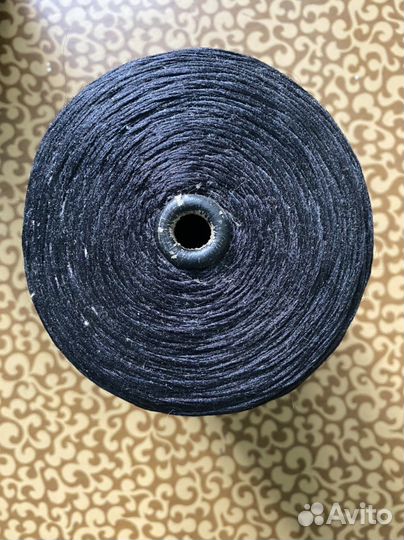 Нитки капроновые в бобинах черные