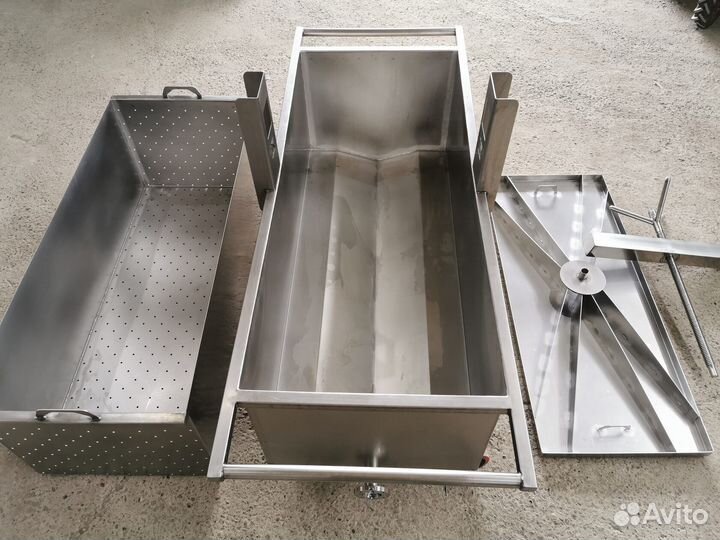 Пресс тележка для сыра и творога 500л