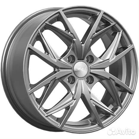 R16 4x100 6,5J ET37 D60,1 Скад Асти графит