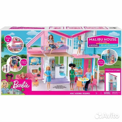 Дом для куклы Barbie Малибу FXG57 объявление продам