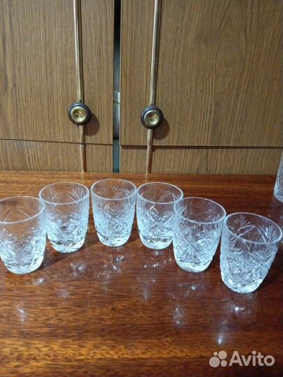 Рюмки хрусталь