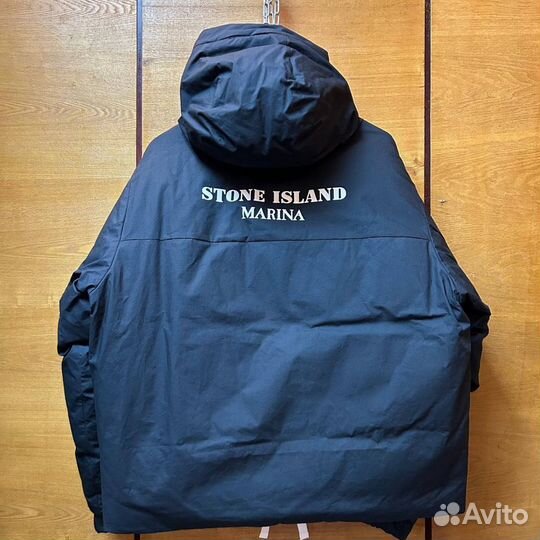 Пуховик Stone Island Marina Rubber новый оригинал