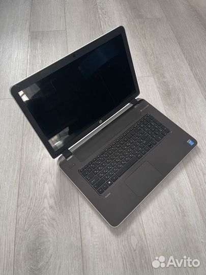 Ноутбук hp 17.3 intel 4 ядра 8gb ssd 256gb