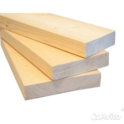 Доска строганная сухая 45х190х6000 мм