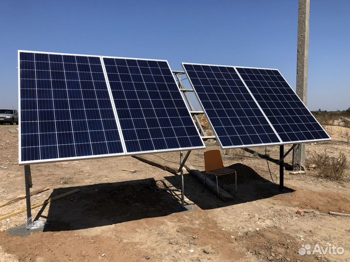Солнечная батарея в сборе