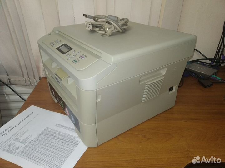 Лазерное Мфу Brother DCP-7055R запр-н хор.сост